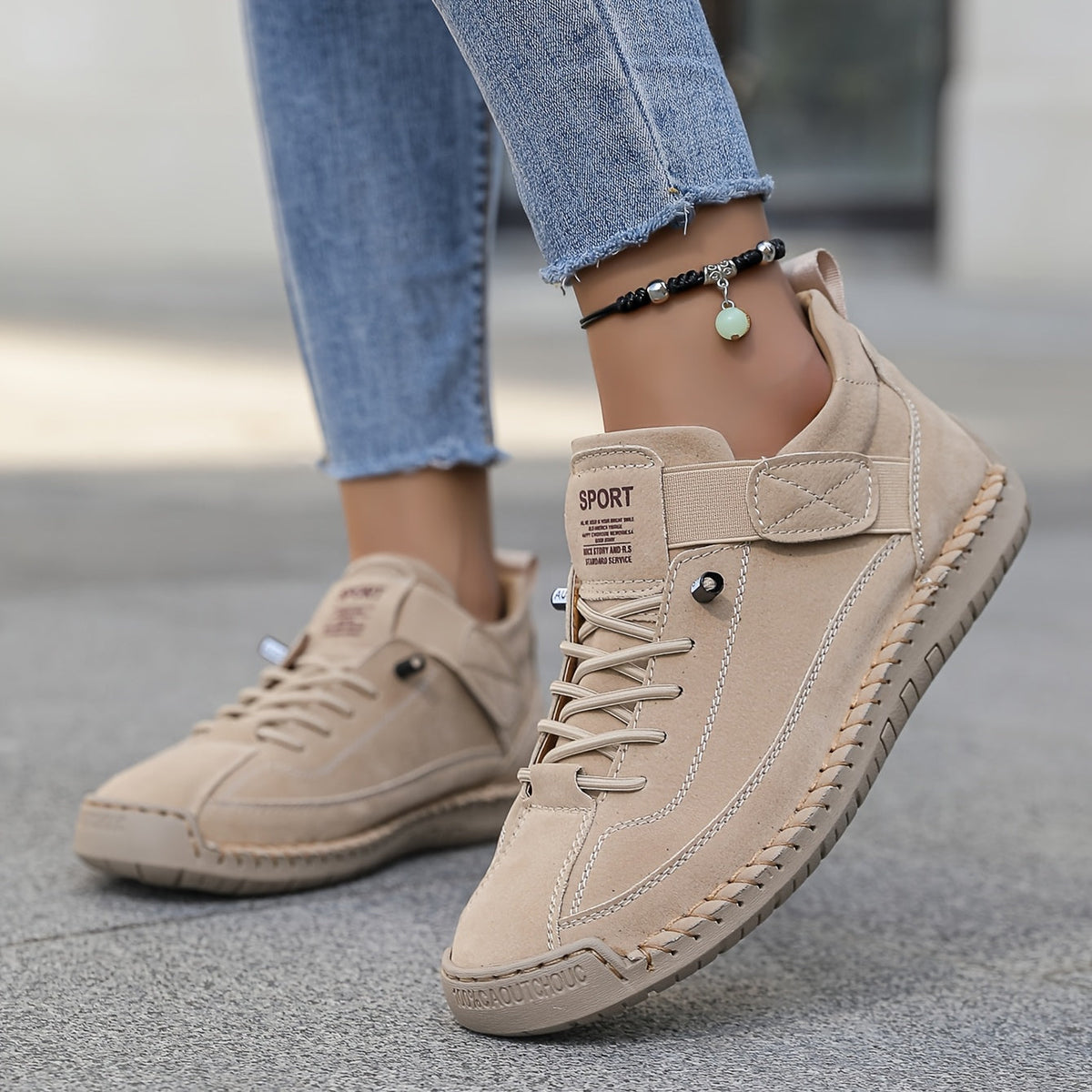 Womens Orthopedic Sneakers with Adaptive Insole and Breathable Knit, Slip-On Strap