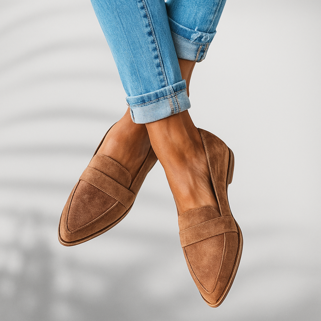Kiara | Elegant Sleek Toe Loafers for Every Occasion - Image 2
