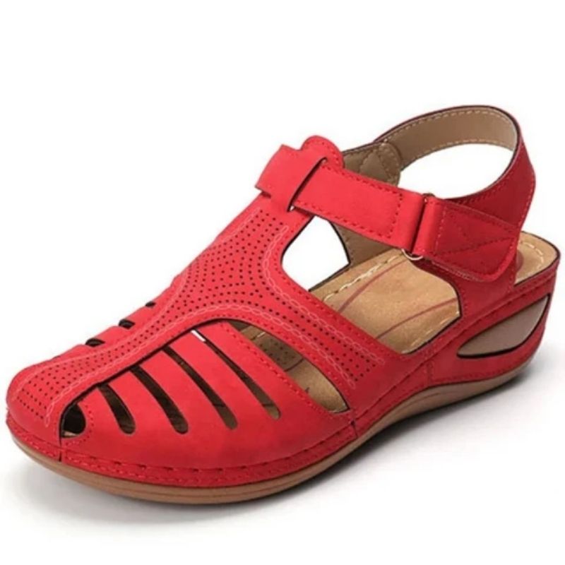 Womens Sandals with Ergonomic Footbed and Adjustable Straps, Non-Slip Lightweight Sole
