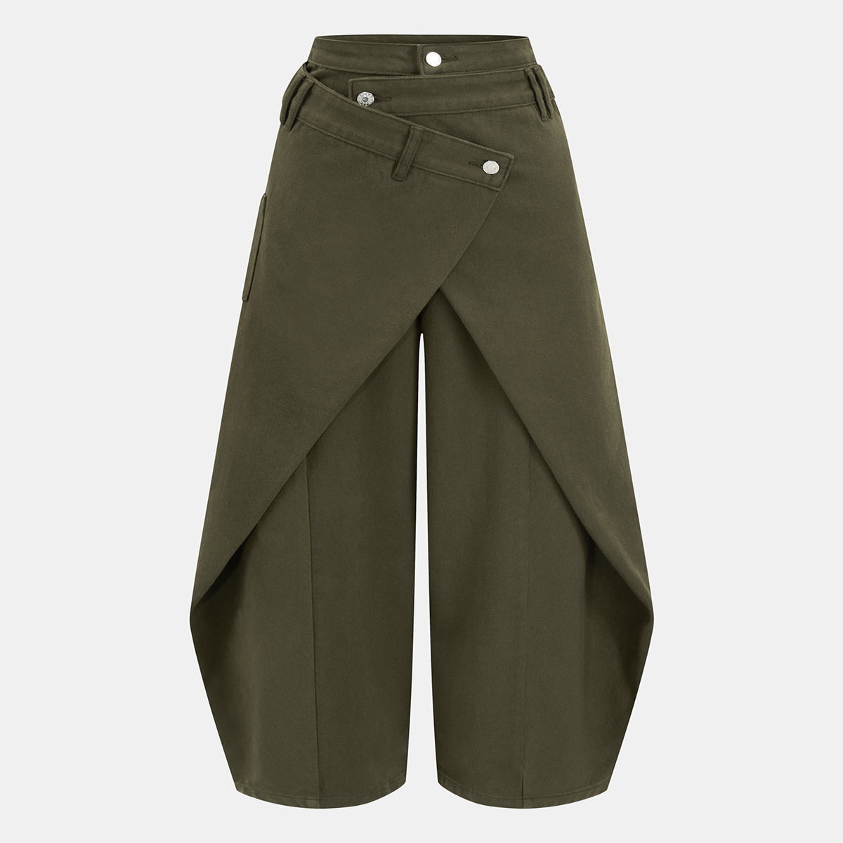 Mid Waist Denim Jeans with Slight Stretch and Regular Fit, Cotton Blend