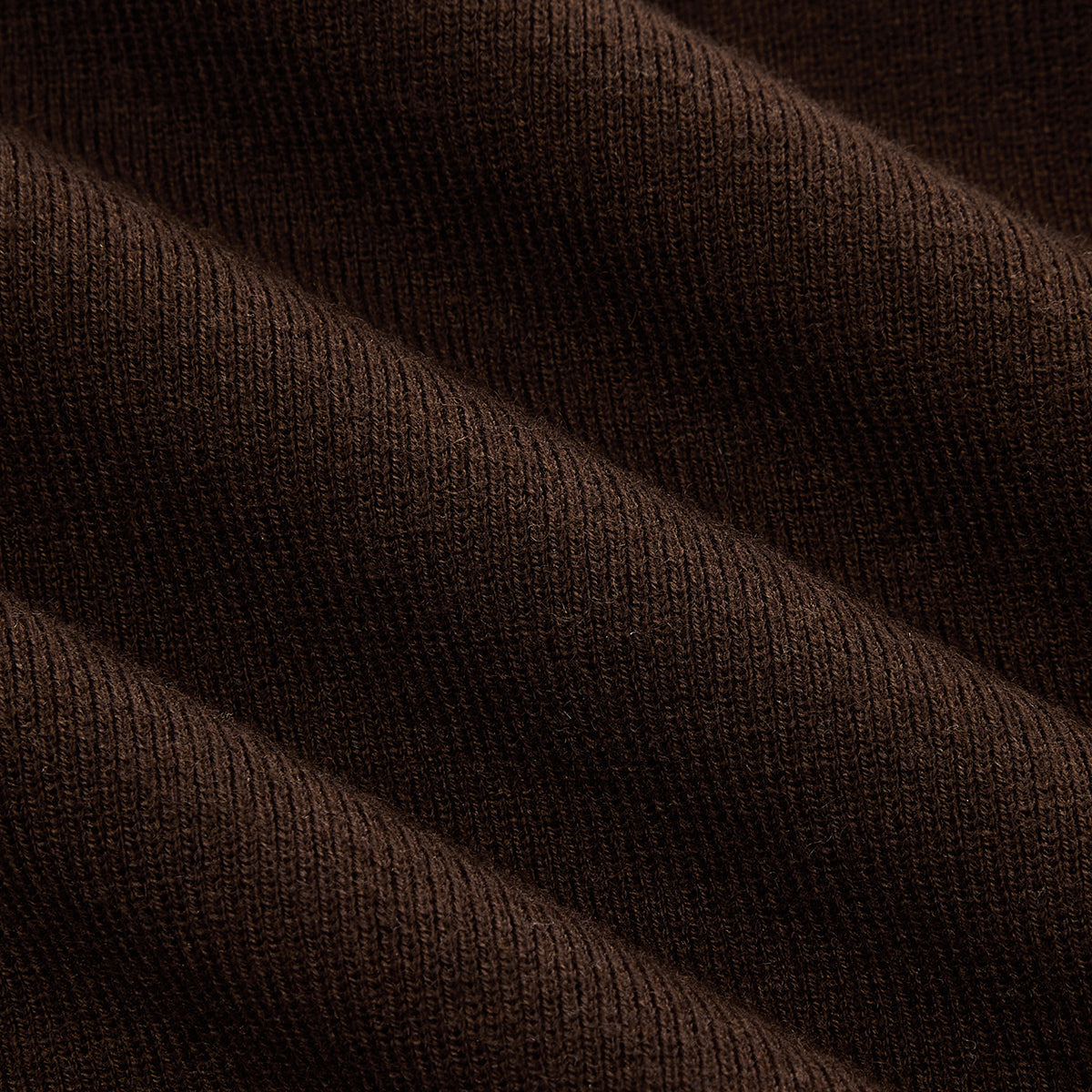 Wool Blend Knit Sweater with Scallop Trim and High Stretch Fabric