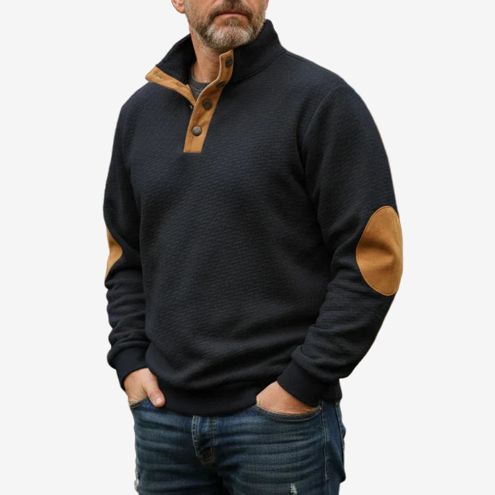 Josef - Klassischer warmer Pullover mit Stehkragen für Herren-Men Fashion