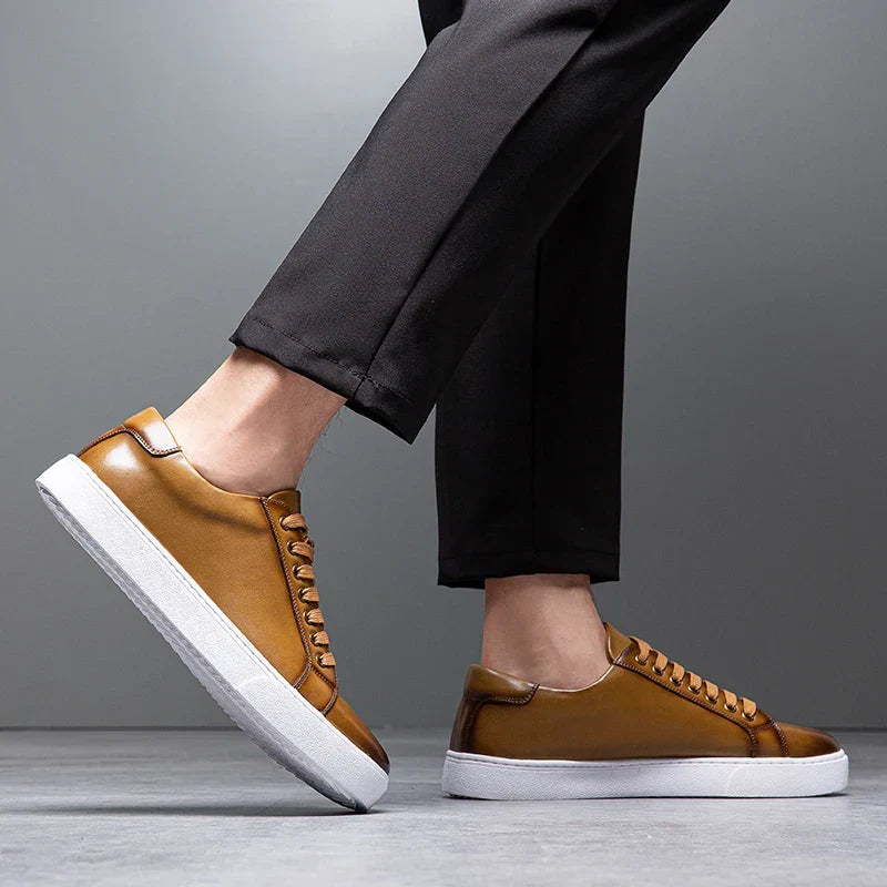 Luminovi | Maver Leather Sneakers-