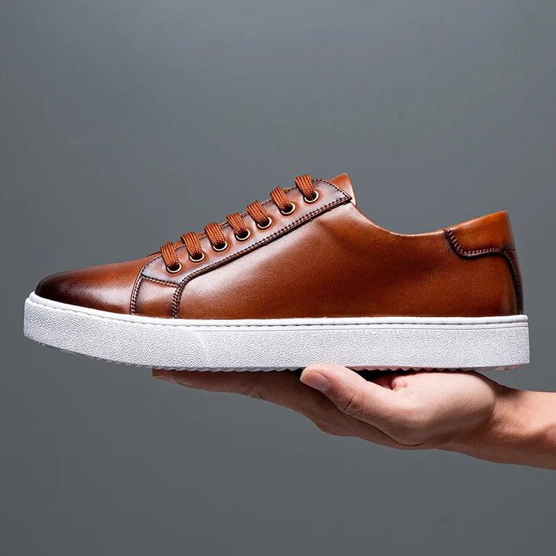 Luminovi | Maver Leather Sneakers-