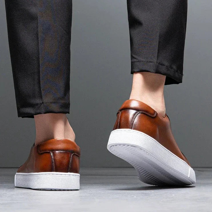 Luminovi | Maver Leather Sneakers-