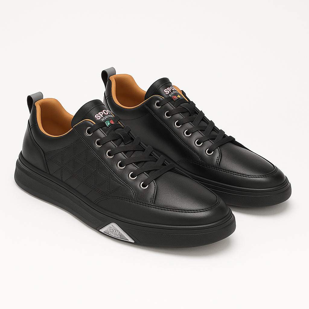 LumiNovi | The Bellagio Leather Sneaker-