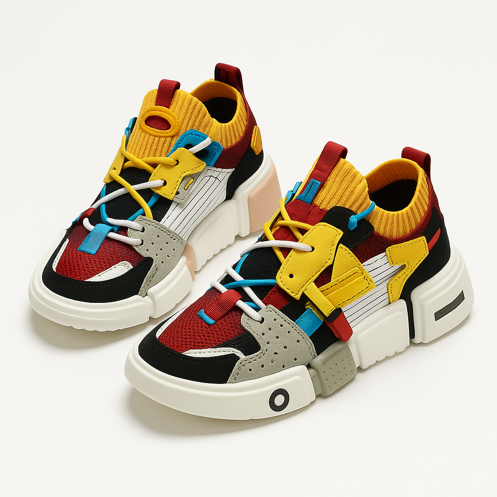 Luminovi | Chunky High-Top Sneakers-