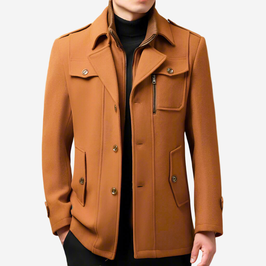 Luminovi | Classic Trench Coat-Trench Coat