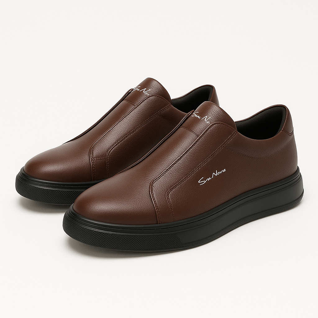 Luminovi | Clean Slip-On Sneakers-
