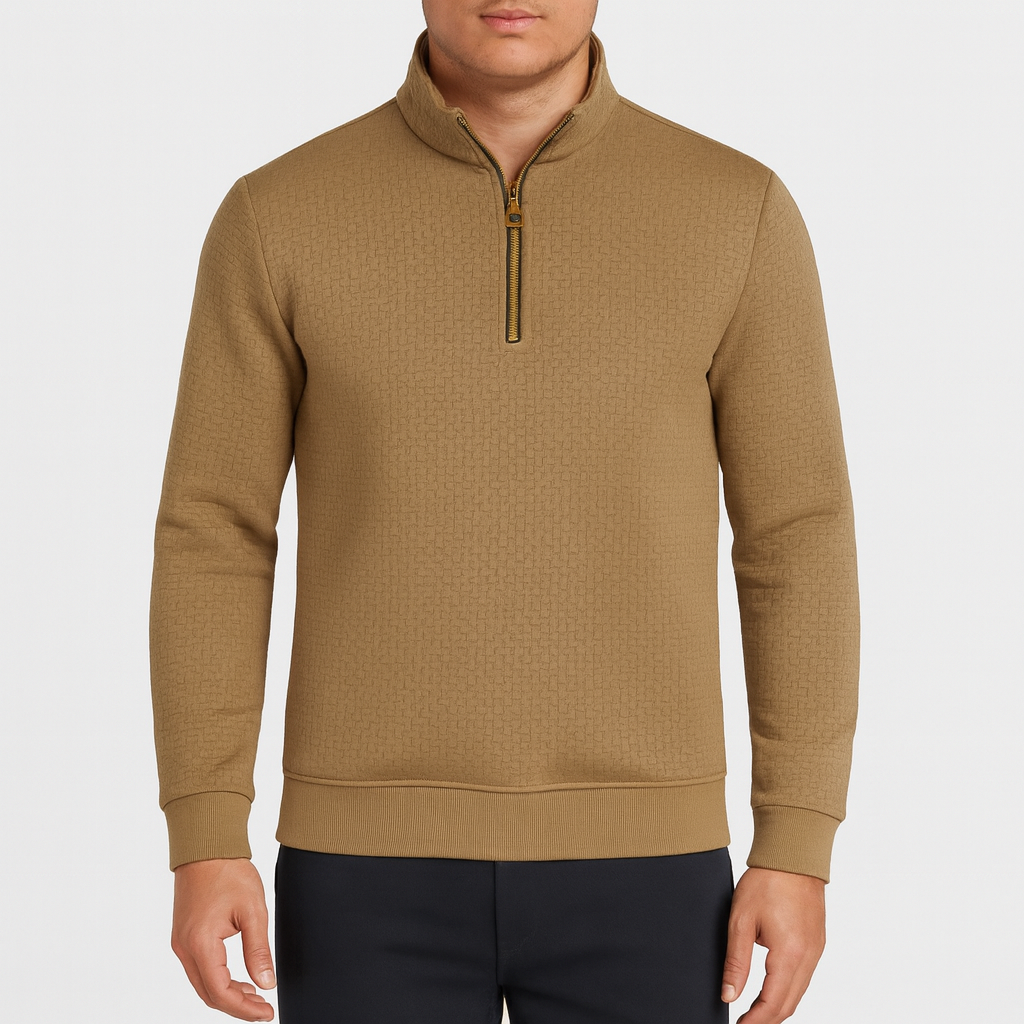 Luminovi | Jacquard Knit Pullover-Sweater