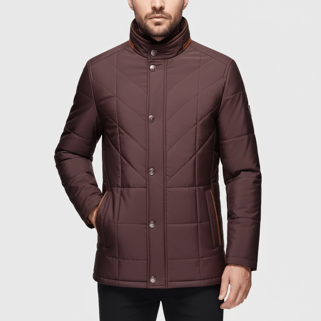 Luminovi | Padded Business Jacket-Jacket