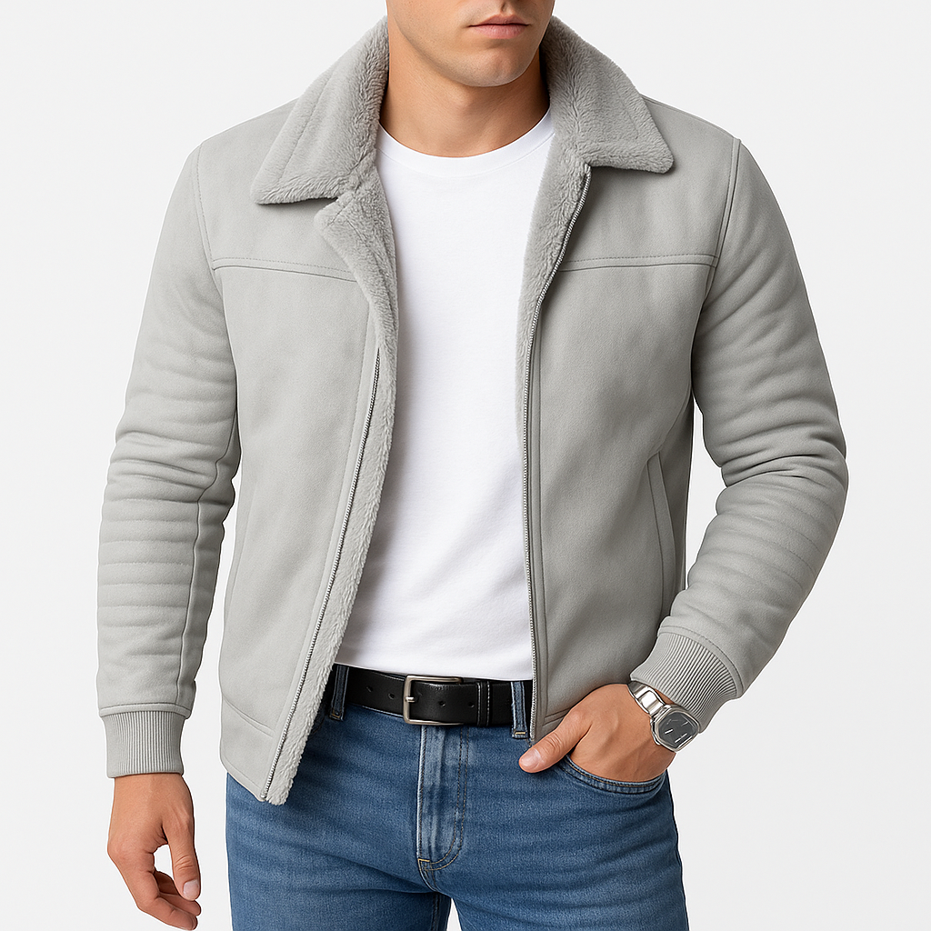 Luminovi | Urban Shearling Winter Jacket-Jacket