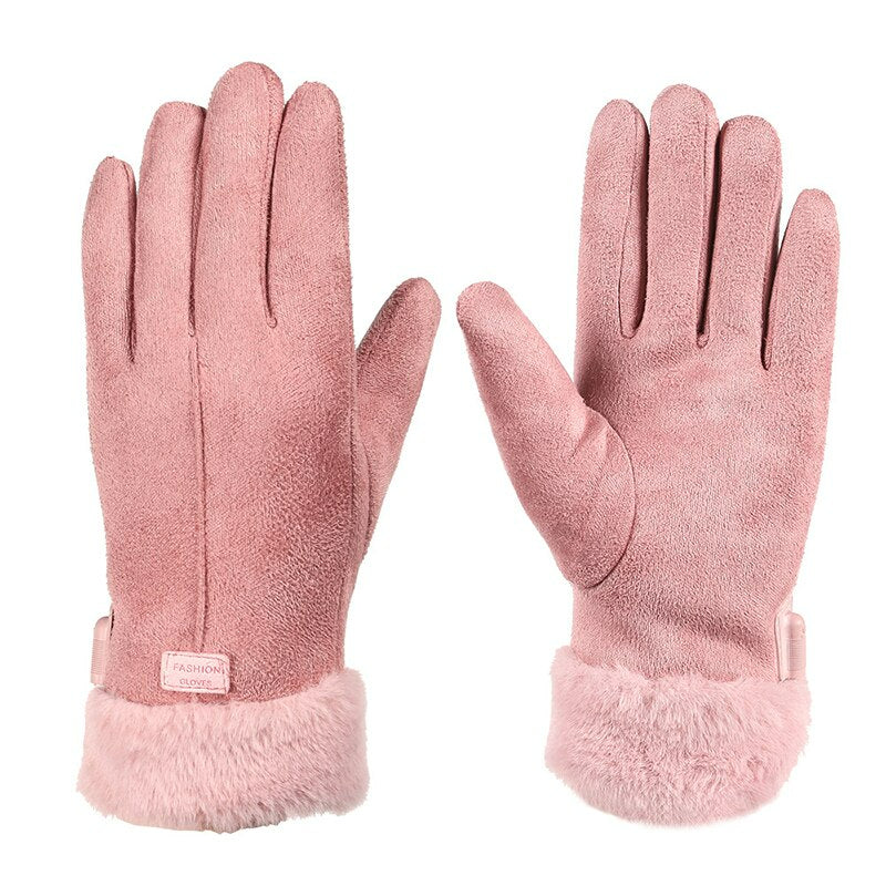 Rechargeable Heated Gloves with Touchscreen Fingers and Three Heat Levels, 8-Hour Battery