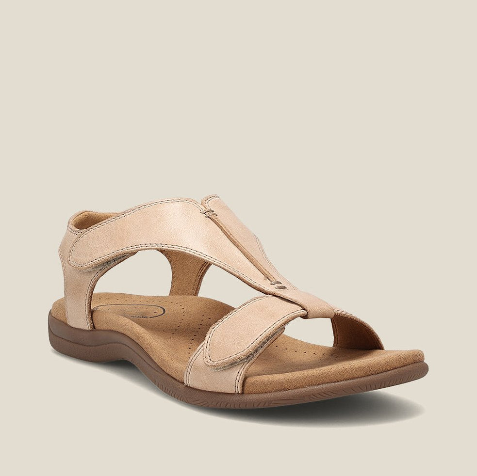 Comfortable Womens Sandals with Cushioned Footbed and Adjustable Strap, Breathable Open Toe