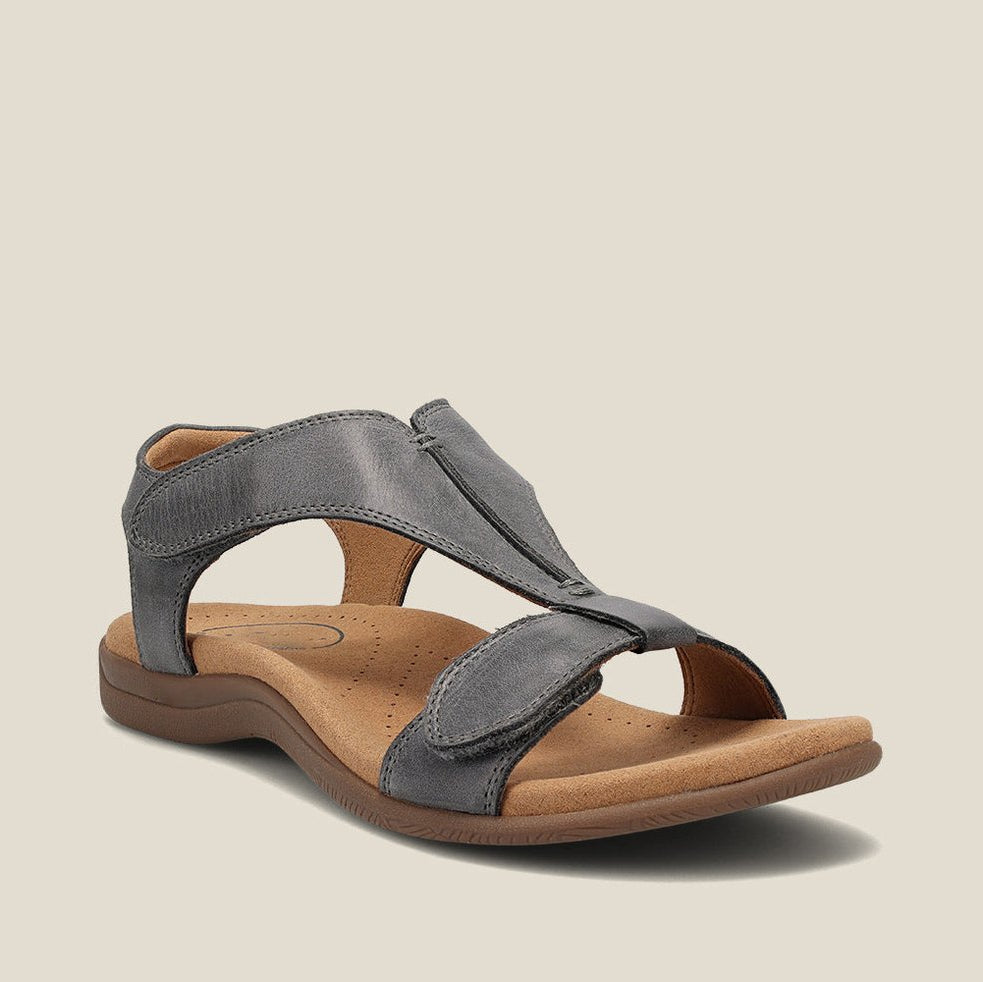 Comfortable Womens Sandals with Cushioned Footbed and Adjustable Strap, Breathable Open Toe