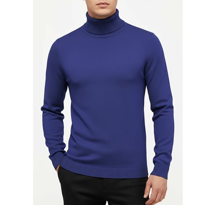 Reborn Styles - Slim-Fit Turtleneck Sweater