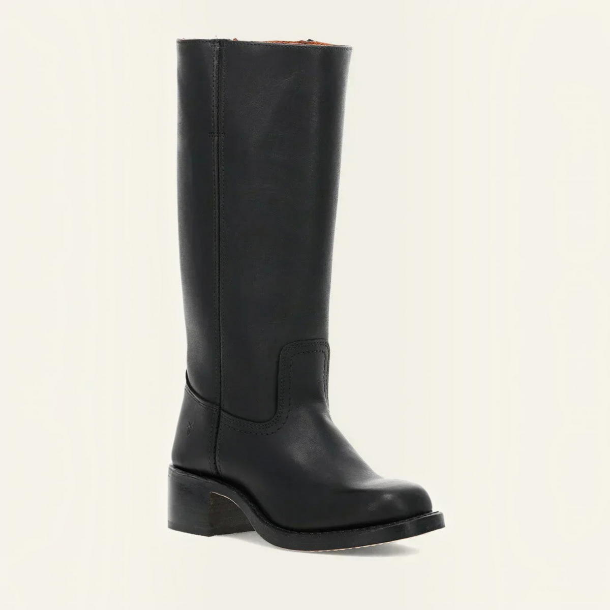 Womens Cowboy Boots with Leather Upper and Cushioned Insole, Pointed Toe Angled Heel