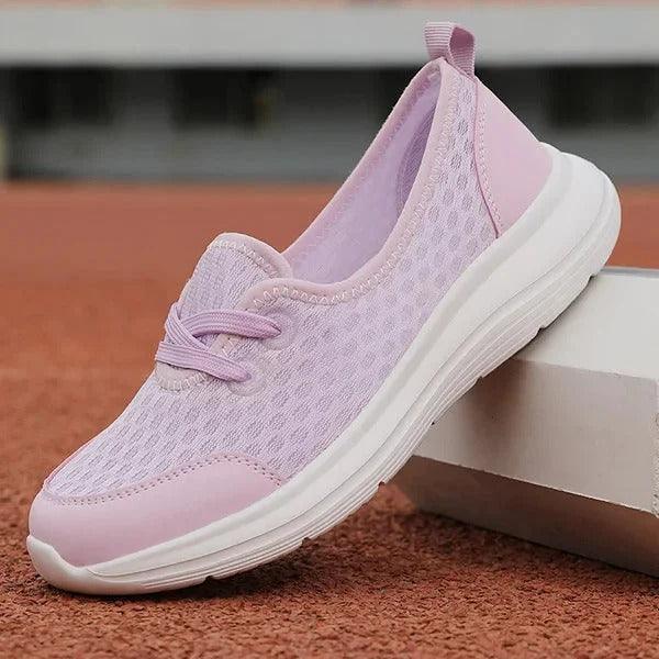Orthopedic Mesh Walking Shoes with Memory Foam Footbed and Arch Support
