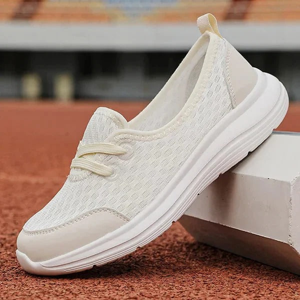 Orthopedic Mesh Walking Shoes with Memory Foam Footbed and Arch Support