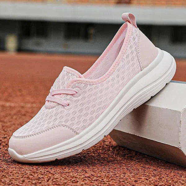 Orthopedic Mesh Walking Shoes with Memory Foam Footbed and Arch Support