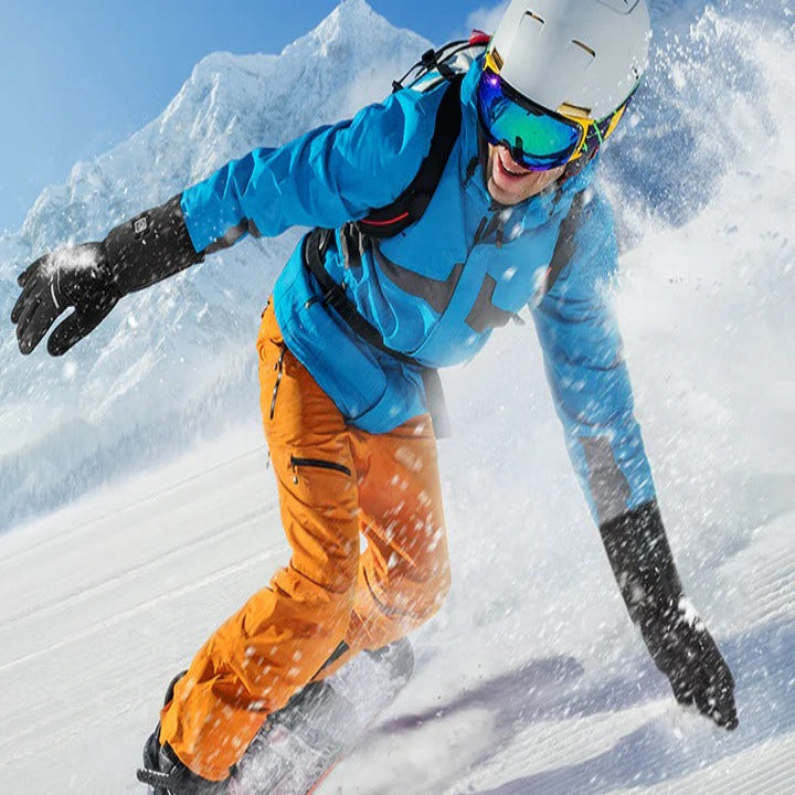 Heated Gloves with Touchscreen Fingertips and 6 Hour Battery, Far Infrared Heat