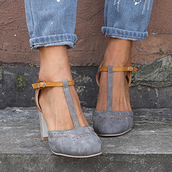 Orthopedic Heels with Arch Support and Non-Slip Sole, 5cm Heel