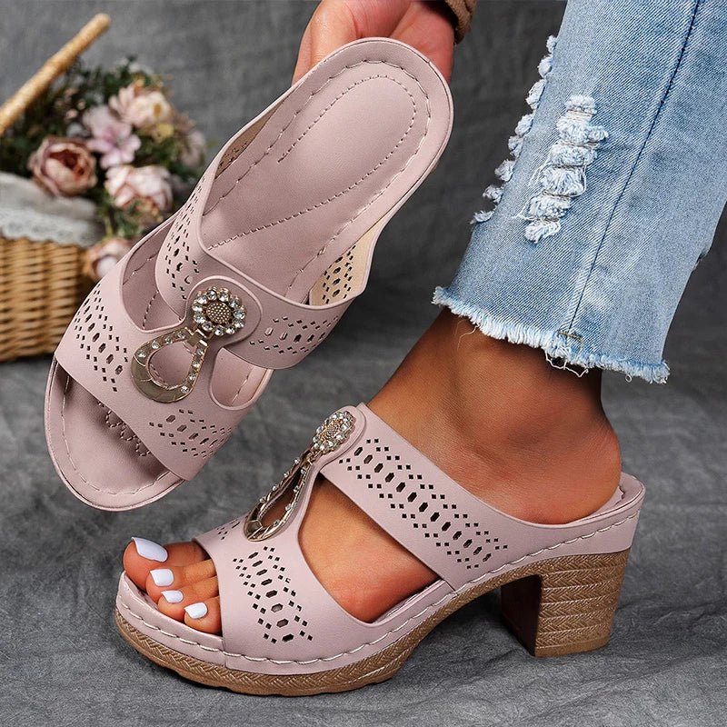 Womens Open Toe Orthopedic Sandals with Arch Support and Breathable Design