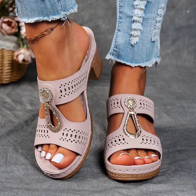 Womens Open Toe Orthopedic Sandals with Arch Support and Breathable Design