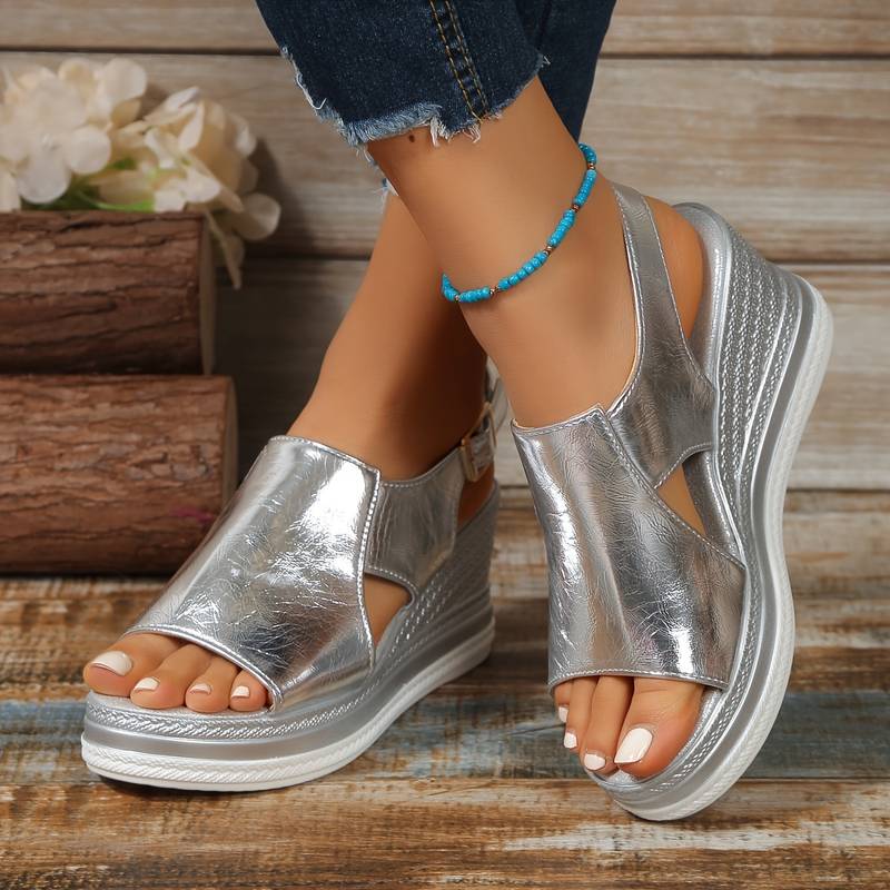 Womens Orthopedic Sandals with Arch Support and Anti-Slip Sole, Star Pattern