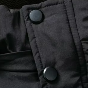 Mens Fur-Lined Winter Jacket with Detachable Hood and Weather-Resistant Shell