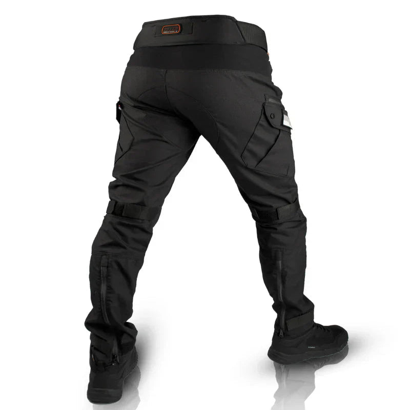 Tactical Cargo Pants with Reinforced Fabric and Adjustable Waist - Secure Multi Pockets