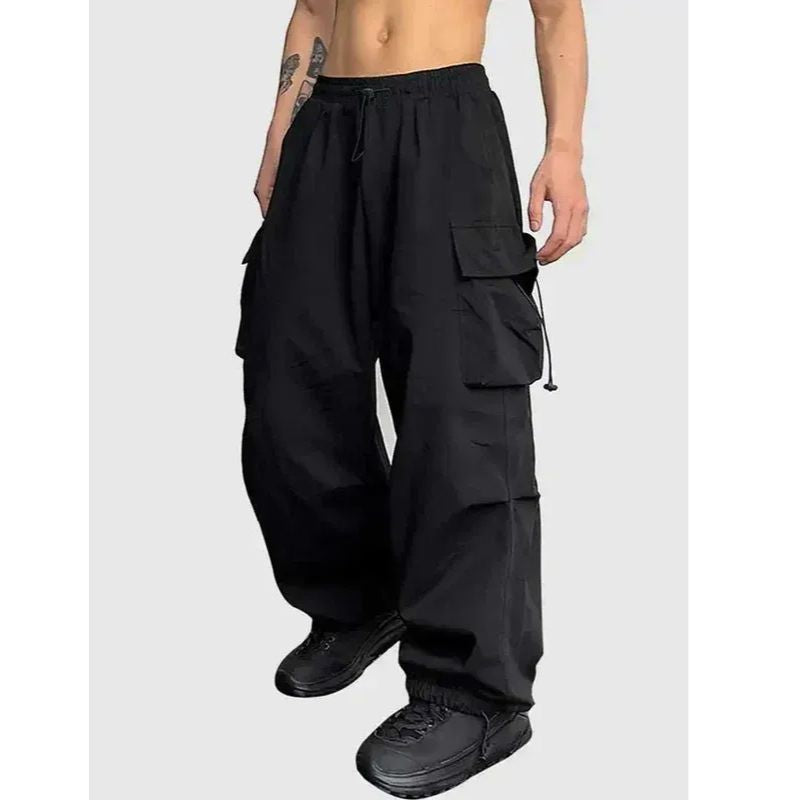 Cargo Pants with Multiple Pockets and Breathable Fabric, Machine Washable