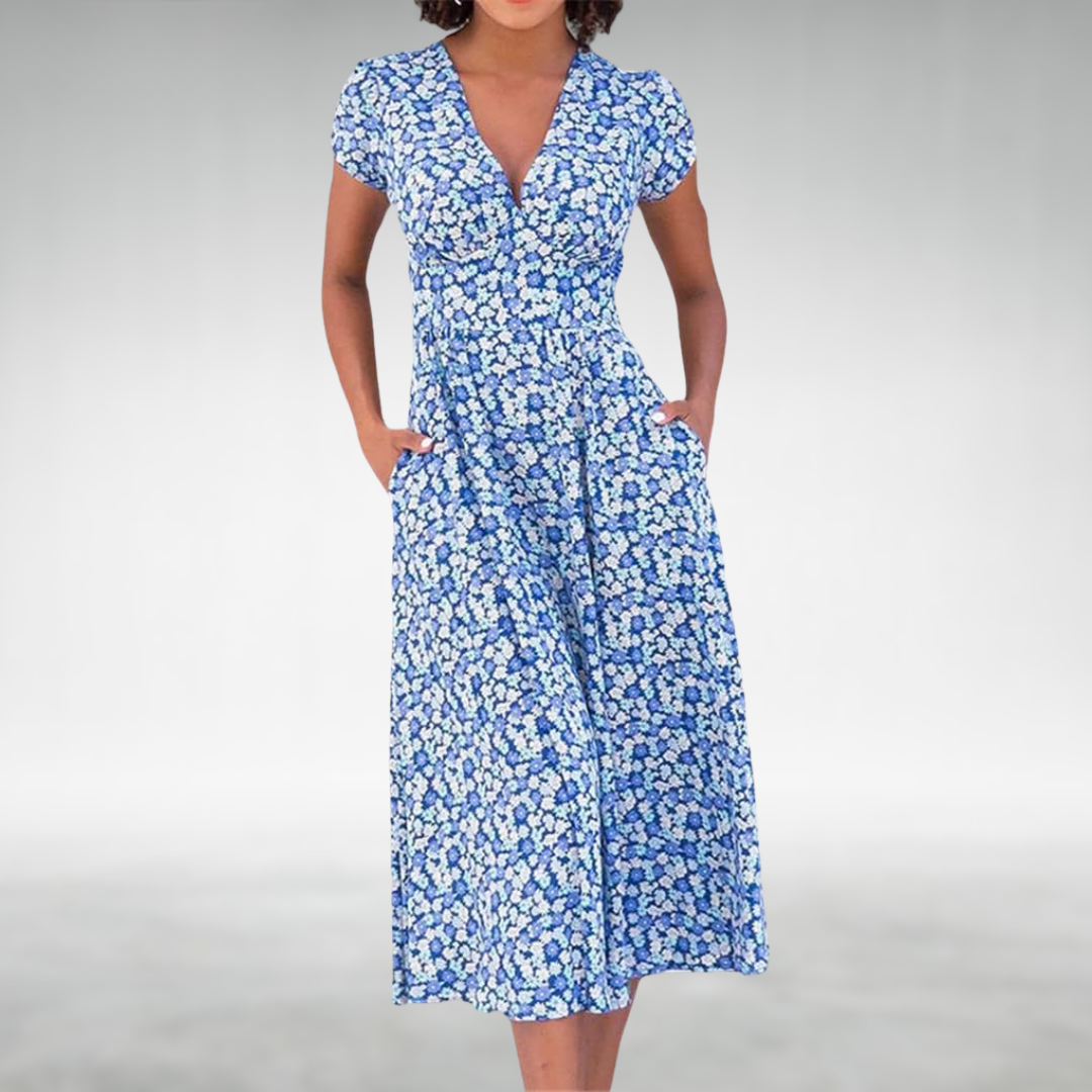 Joan | Klara Summer Dress - Elegant and Versatile - Image 1