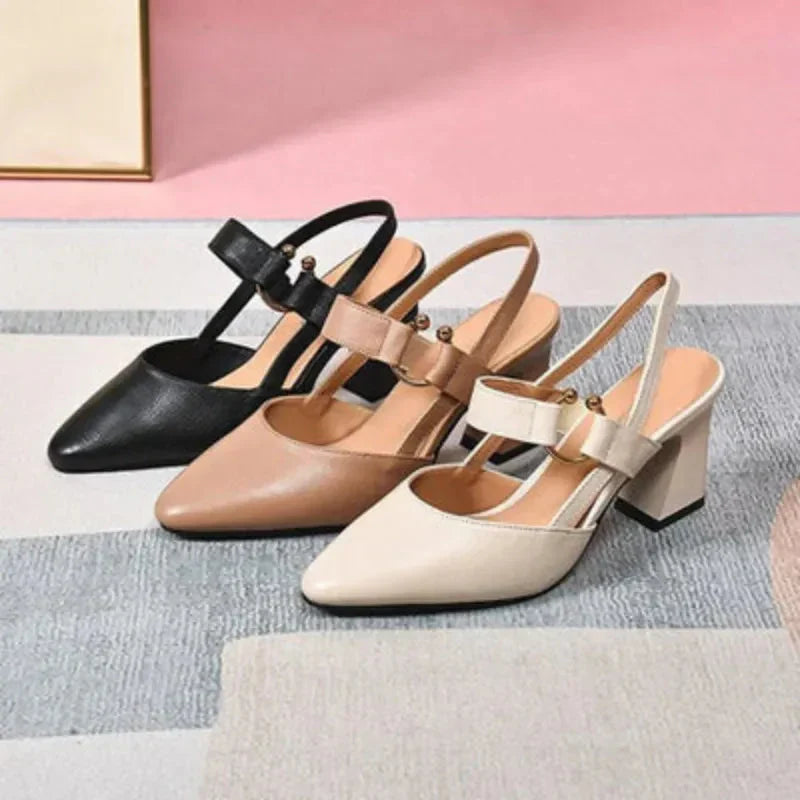 Womens Orthopedic Heels with Contoured Arch Support and Breathable Materials