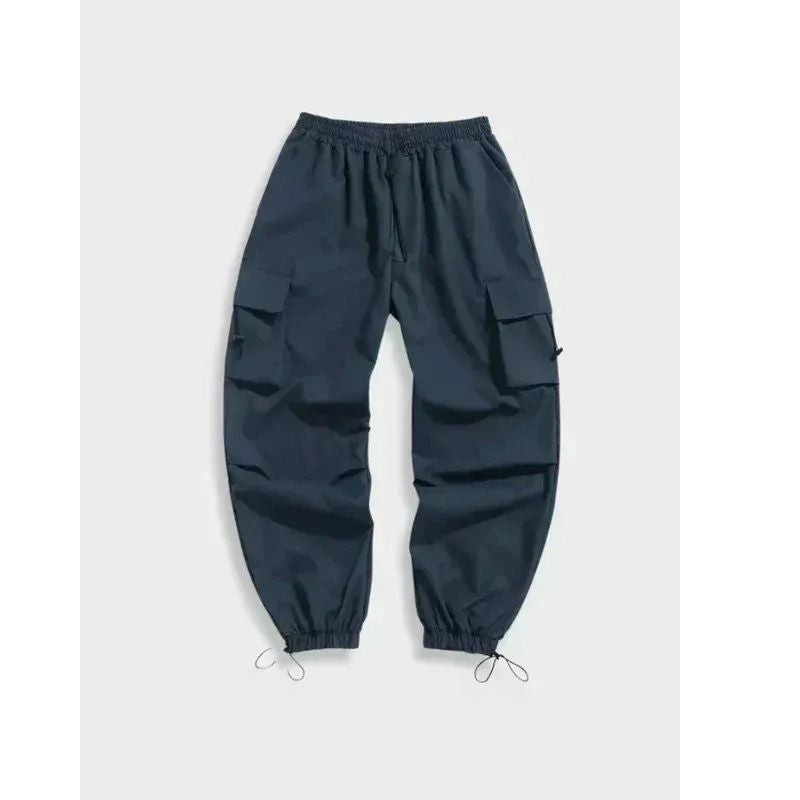 Cargo Pants with Multiple Pockets and Breathable Fabric, Machine Washable