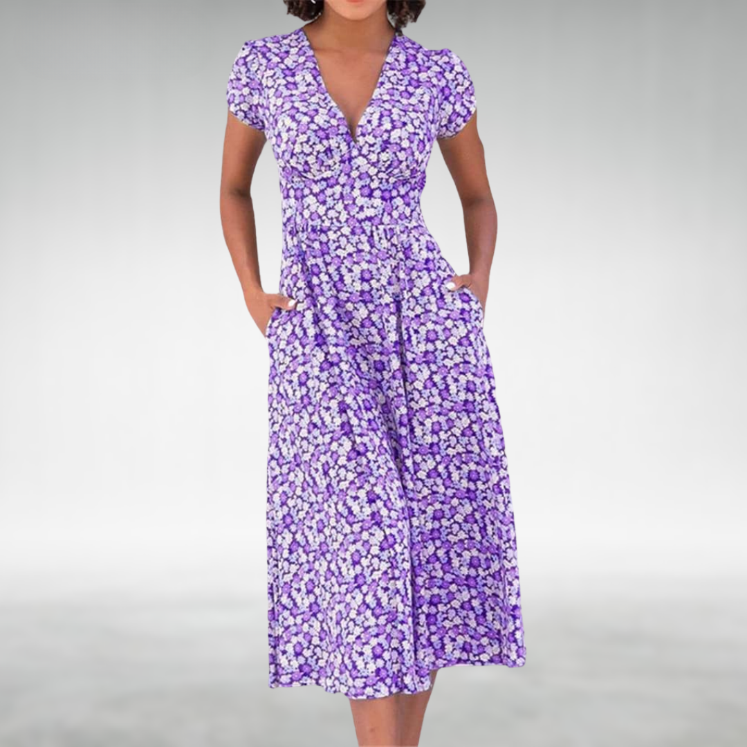 Joan | Klara Summer Dress - Elegant and Versatile - Image 3