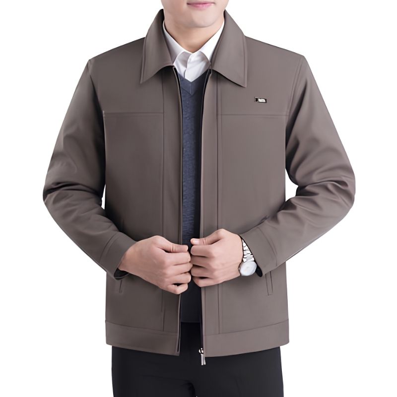 Reborn Styles - Elegant Turn-Down Collar Jacket