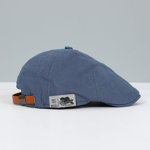 Mens Beret with Adjustable Strap and Breathable Lightweight Fabric, Unisex Design