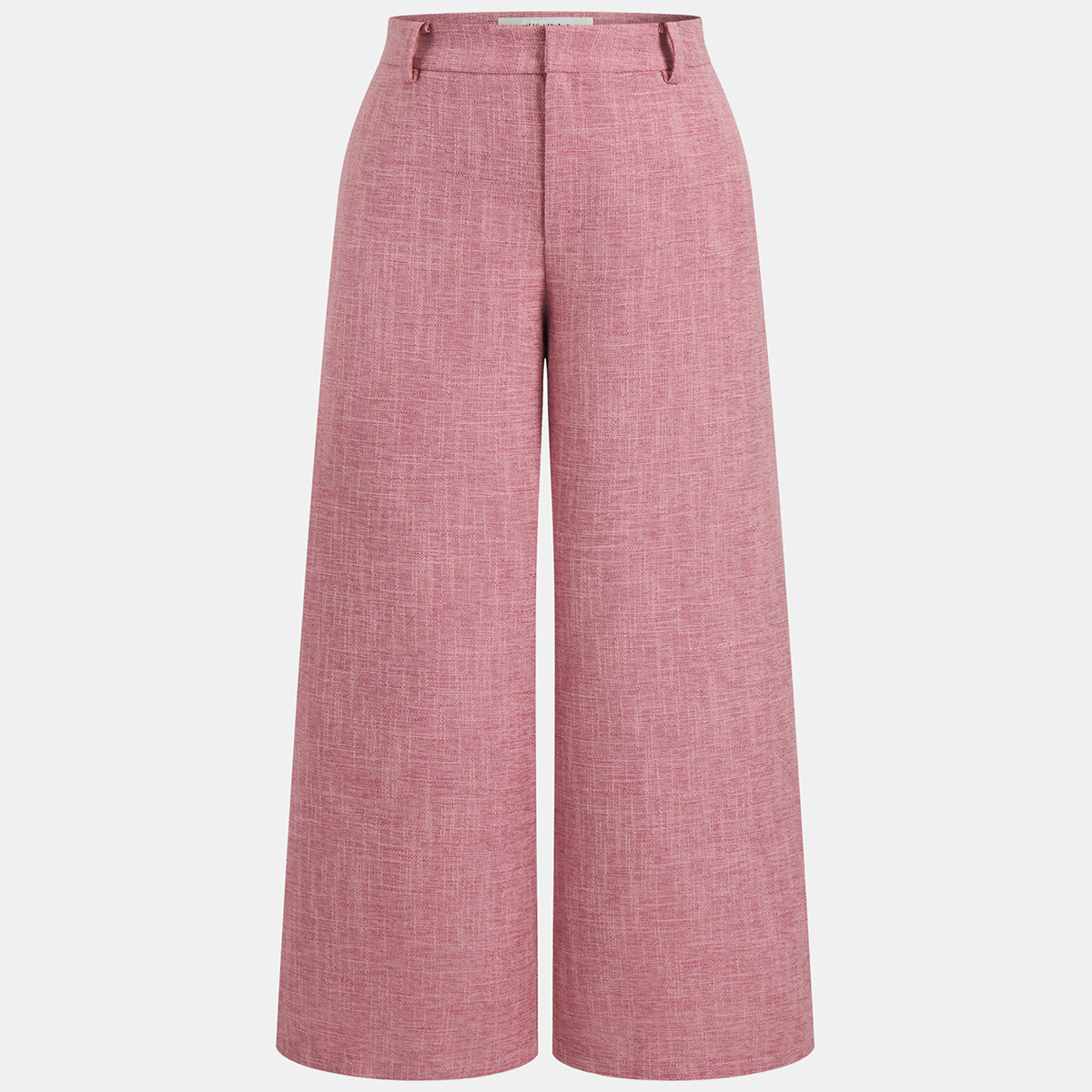 Womens Sleeveless Fitted Vest and Wide Leg Pants Two-Piece Set
