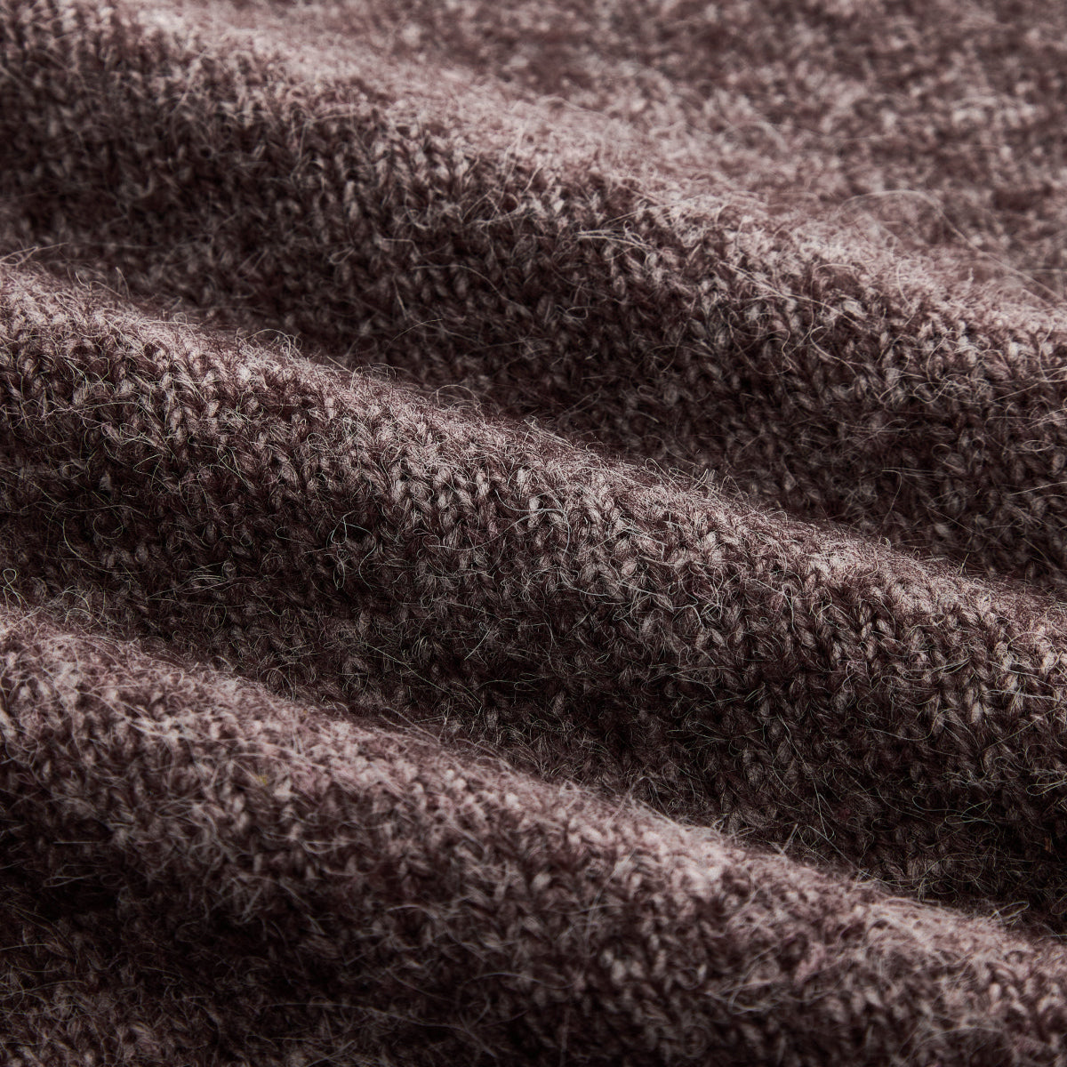 Wool Blend Knit Sweater with Henley Neckline and Medium Stretch