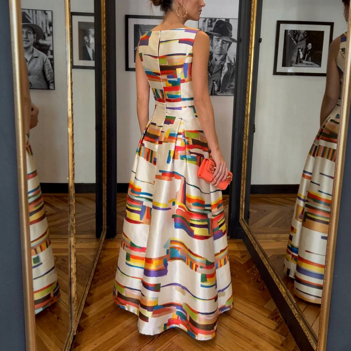 Sleeveless Maxi Dress for Wedding Guests and Formal Events
