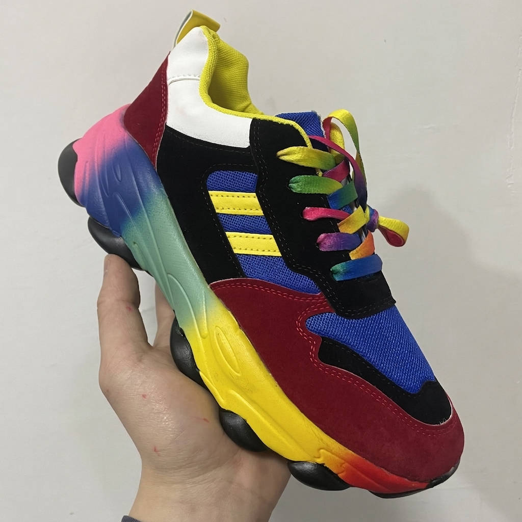 Walking Sneakers with Arch Support and Mesh Ventilation, Shock Absorbing Sole