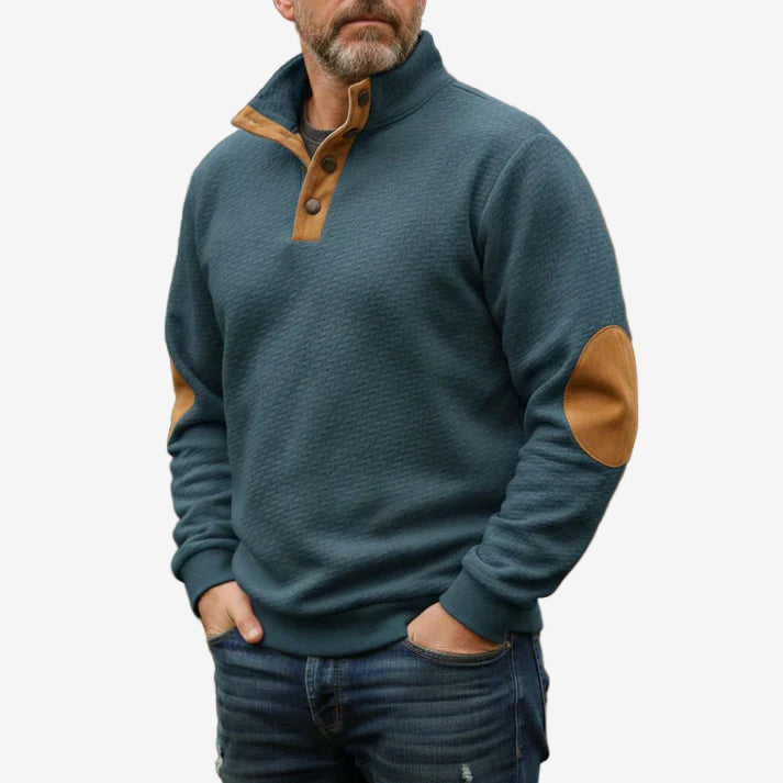 Josef - Klassischer warmer Pullover mit Stehkragen für Herren-Men Fashion