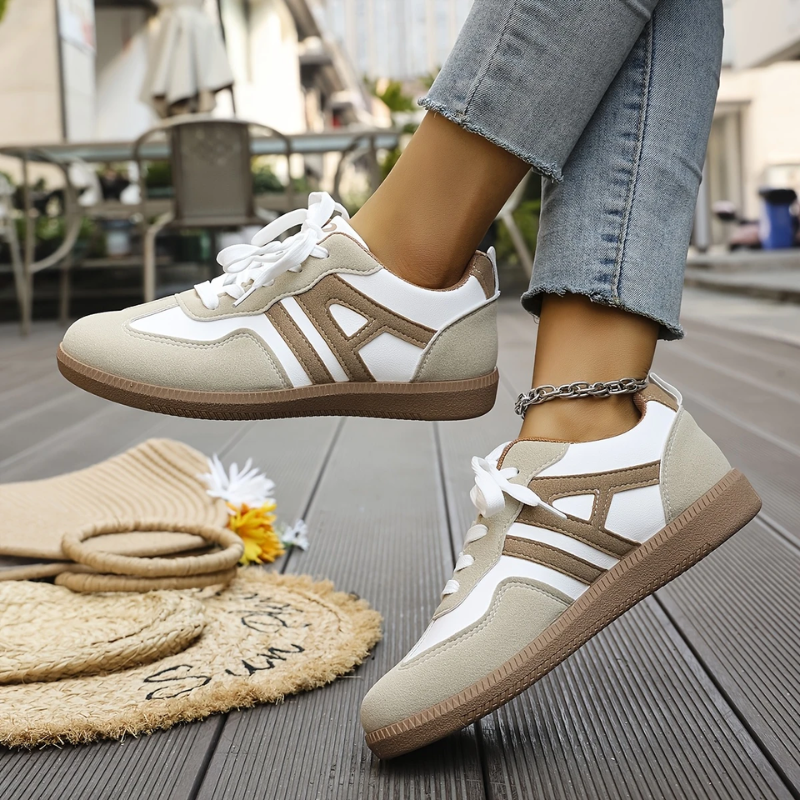 Orthopedic Sneakers with All-Day Cushioning and Structured Arch Support, Removable Insoles