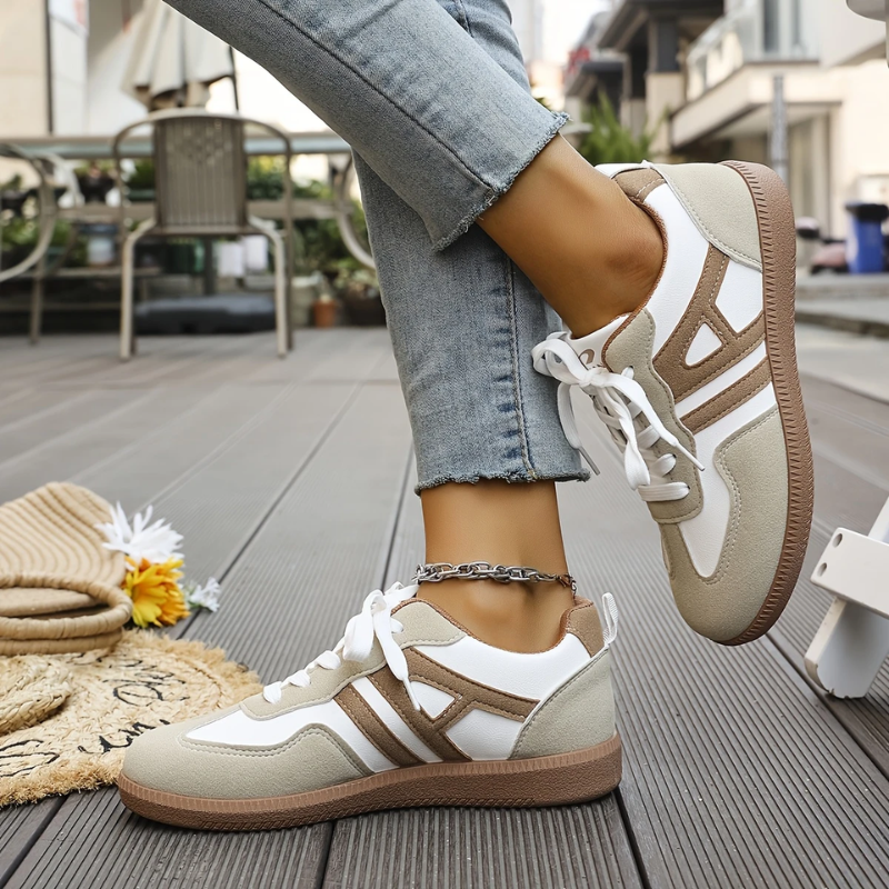 Orthopedic Sneakers with All-Day Cushioning and Structured Arch Support, Removable Insoles