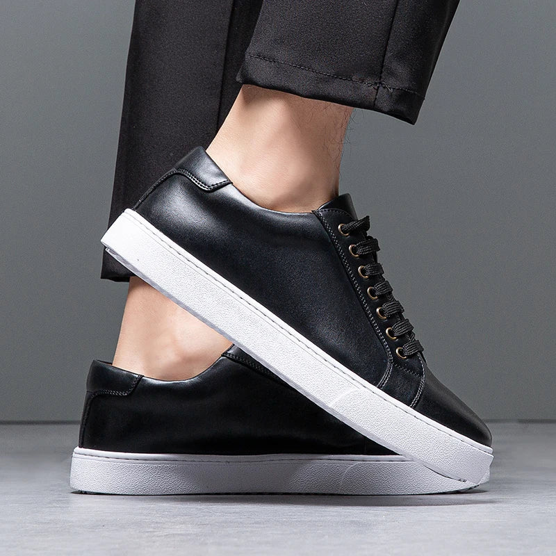Luminovi | Maver Leather Sneakers-