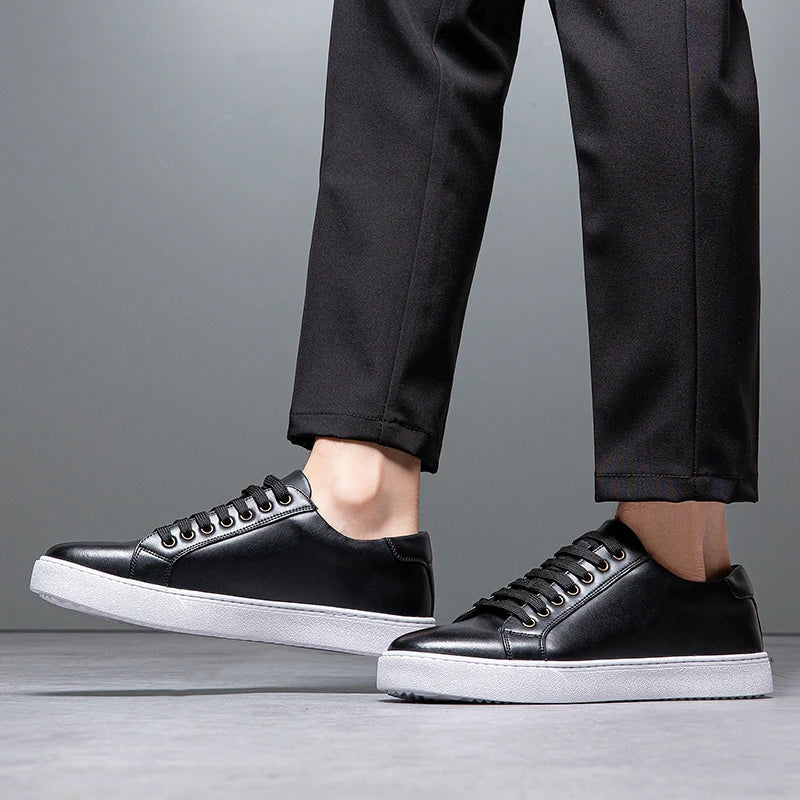 Luminovi | Maver Leather Sneakers-