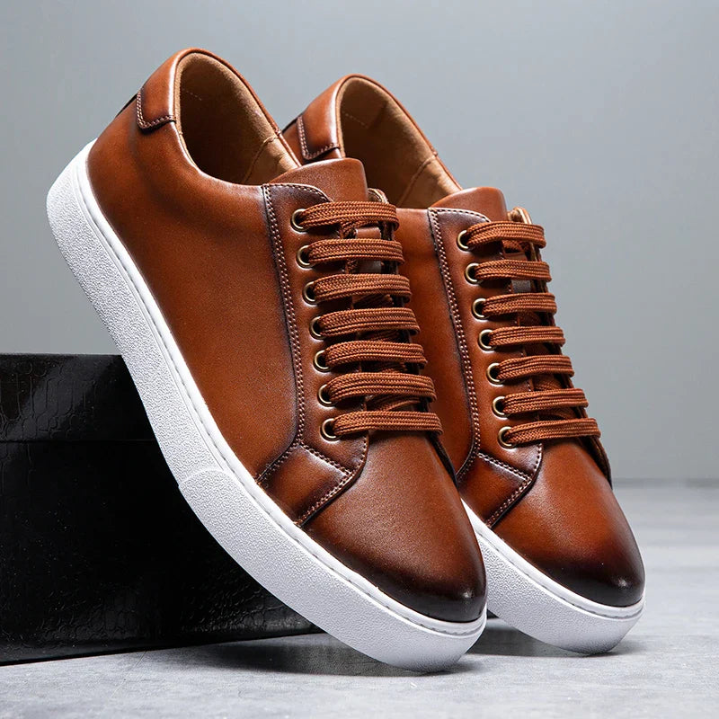 Luminovi | Maver Leather Sneakers-