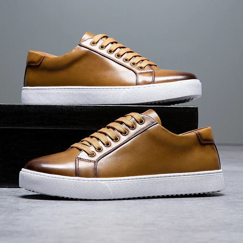 Luminovi | Maver Leather Sneakers-