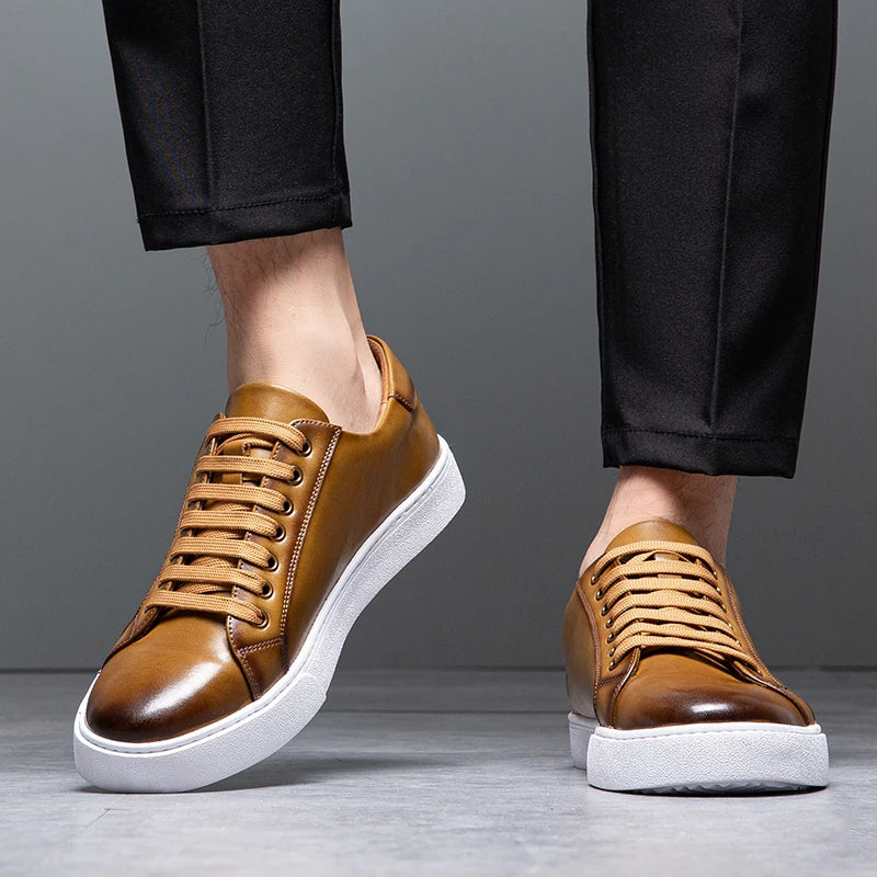 Luminovi | Maver Leather Sneakers-